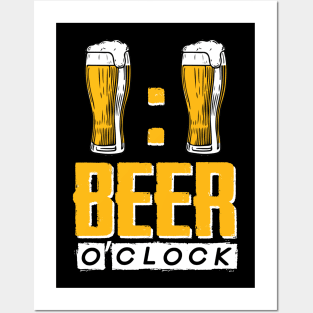 Beer o clock Posters and Art